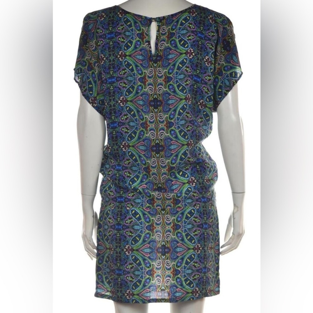 Calypso St. Barth Bespoke Silk Paisley Dress
